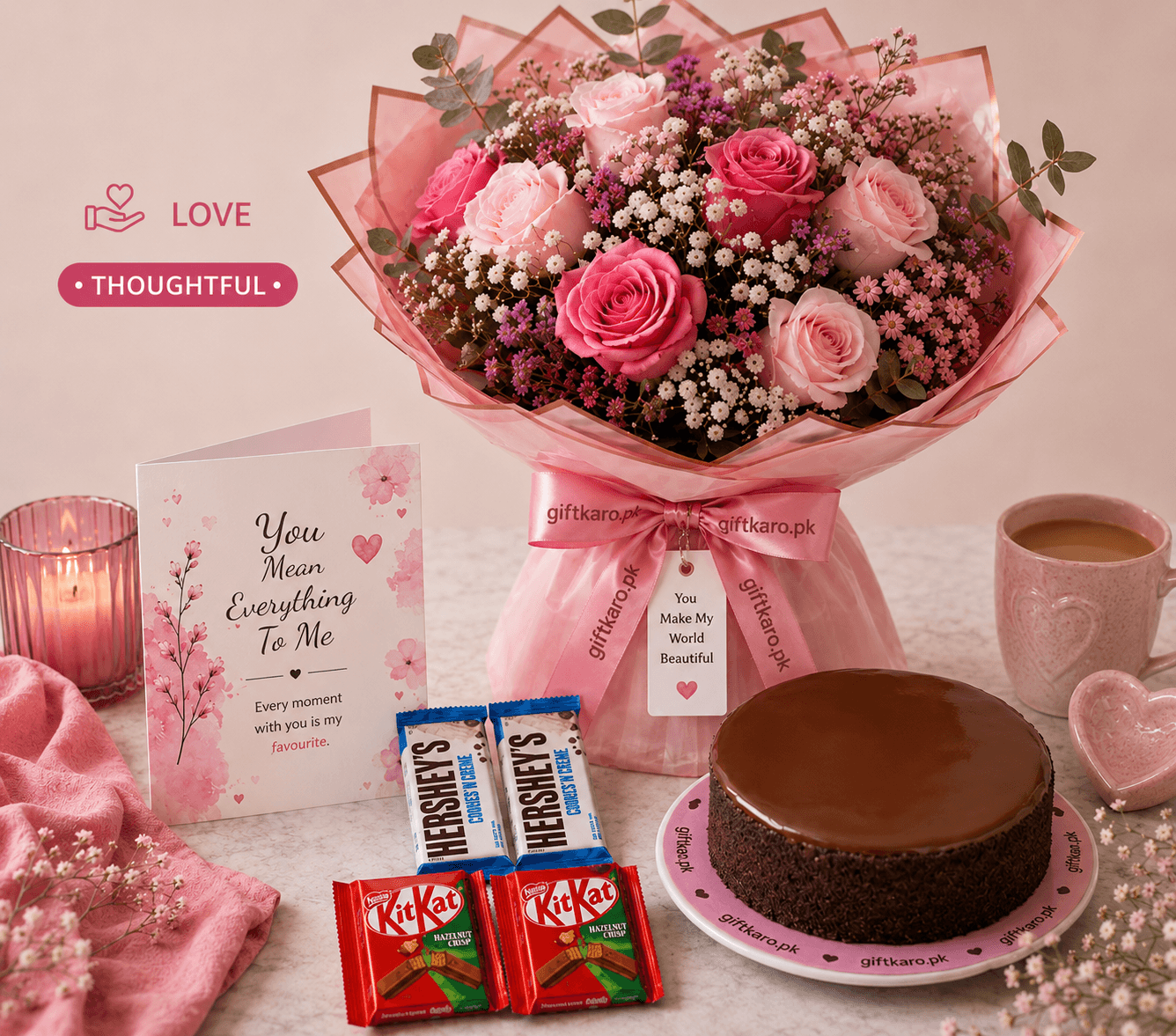 Thoughtful — Love gift bundle delivered in Islamabad, Rawalpindi, Karachi & Lahore